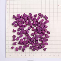 6*6mm Paarse Zoete Aardappel Gedroogd door Vriesdroging 0 Suikerblokjes voor Ingrediënt/Bakkerij/Snack FD Fruit Op Maat Aanvaard Meal Replacement