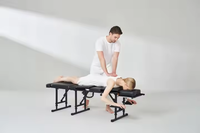 Tableau d'ajustement chiropratique Ostéopathie de la colonne vertébrale