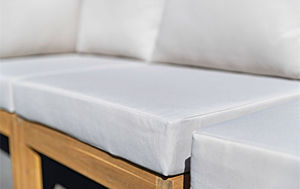 Chaise longue en bois d'acacia de haute qualité pour patio jardin ou salon ensemble de meubles d'extérieur polyvalents acceptés par les OEM - Product Image 4