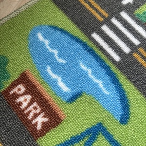Tapis d'enfants dans le salon jouant le tapis fait par le polyester avec l'anti <span class=keywords><strong>latex</strong></span> <span class=keywords><strong>de</strong></span> glissement soutenant les peintures vives <span class=keywords><strong>de</strong></span> couleur adaptées aux besoins du client Images - Product Image 4