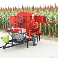 Machine à battre le riz, le blé, l'avoine, le sorgho et le millet, version diesel, pour usage commercial, très vendue