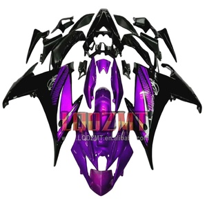 Corps Pour YAMAHA <span class=keywords><strong>FZ6</strong></span> FZ 6R FZ6N FZ6R 09 10 11 12 13 14 15 171No.16 FZ-6R 2009 <span class=keywords><strong>2010</strong></span> 2011 2012 2013 2014 2015 Carénage blanc violet - Product Image 1
