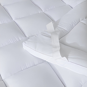 <span class=keywords><strong>Surmatelas</strong></span> moelleux - <span class=keywords><strong>Surmatelas</strong></span> matelassé moelleux avec sangles antidérapantes pour un confort supplémentaire - Product Image 3