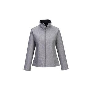 PORTWEST - TK21GMRM Softshell imprimé et promotionnel pour femmes (2L) Grey Marl - EAN 5036108393480 WORK HOODIES - Product Image 1
