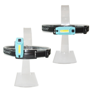 360 Degree 1W <strong>Mini</strong> LED <strong>Headlamp</strong> Lightweight Rechargeable COB Design for Outdoor Camping with USB &amp; Lithium Ion Battery - Product Image 1