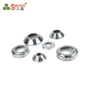 Fabbrica di foshan In acciaio inox ringhiera accessori 304 flangia di copertura decorativa per piastra di base - Product Image 6