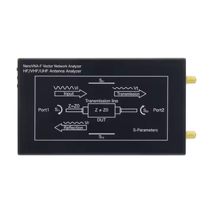 Analyseur de réseau vectoriel portable NanoVNA-F V3 Gamme 1MHz-6GHz pour accessoires électroniques d'antennes MF/HF/VHF/UHF/SHF - Product Image 6