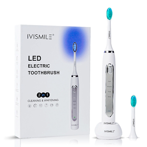 Spazzolino Elettrico Sonico a LED 2025 con Logo Personalizzato, Alta Qualità, Impermeabile IPX7, per Sbiancamento dei Denti - Product Image 2