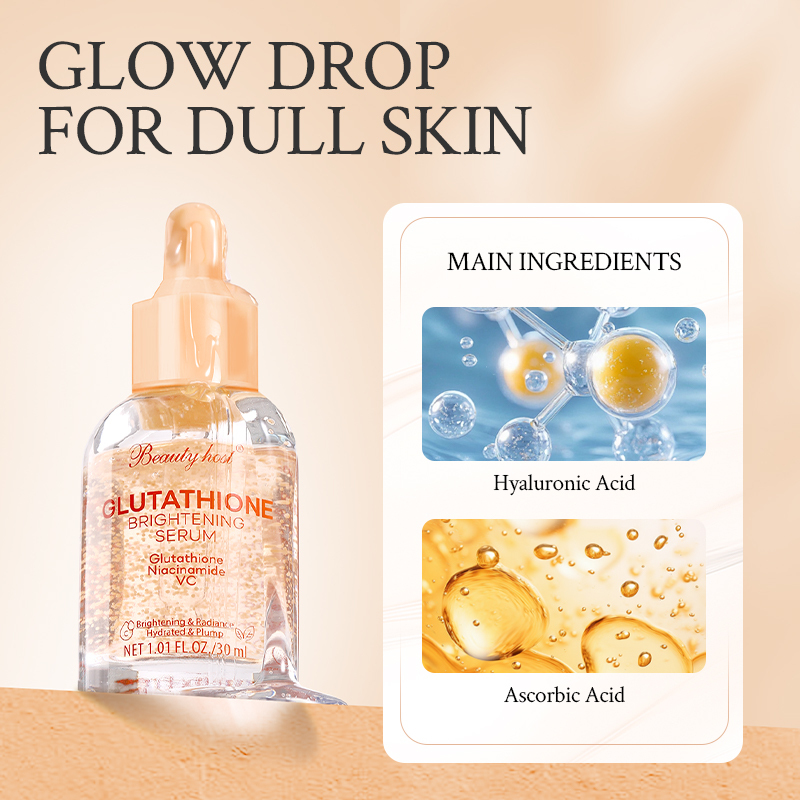 Capsule Glutathione Brightening Cosmetic Solutions Face Serum Korean Skin Care Facial Calming Capsule Serum for Acne-Prone Skin