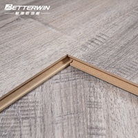 Plancher stratifié imperméable à bas prix, plancher en bois d'ingénierie