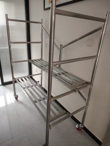 Giàn giáo di động cho xây dựng khung mạ kẽm hệ thống giàn giáo gấp di động - Product Image 4