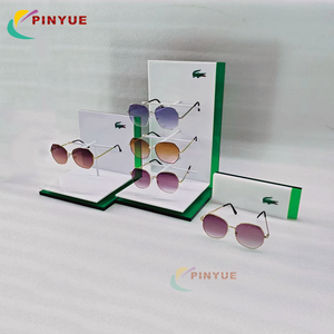 ชั้นวางแว่นตาแบบตั้งพื้น 3 ชั้น สำหรับวางบนเคาน์เตอร์  ทำจากอะคริลิค  พร้อมแผ่นเพ็กบอร์ด  สำหรับ<span class=keywords><strong>ร้าน</strong></span>ค้าปลีก - Product Image 6