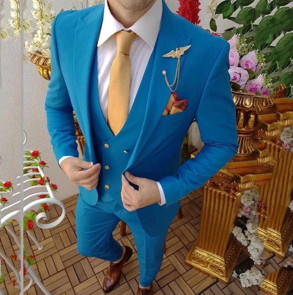 Costume Homme 2 Pièces Grande Taille - Veste Et Pantalon - Taille Oversize - Pour Mariage, Bureau, Cérémonie - Coupe Moderne Et Confortable