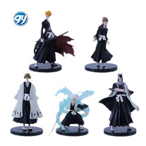 5ชิ้นหุ่นฟอกอนิเมะอิจิโกะคุโรซากิยามาโมโตะเคนปาชิฮิทสึยะรูเกียการแสดงผลโมเดลอะนิเมะของสะสมขายส่ง - Product Image 5