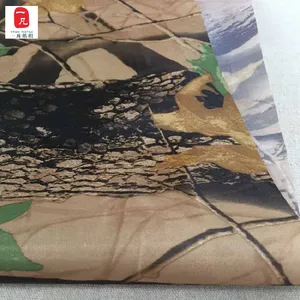 210D Niu Jinbu forest water pressure 1500mm anti-aerial shielding camouflage cloth fabric