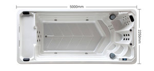 สระว่ายน้ำสปา Vortex BG-6605 ปี 2025 ขนาด 5 เมตร พร้อมอ่างน้ำวน - Product Image 6