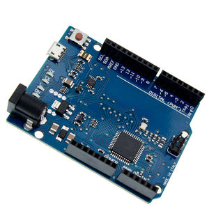 لوحة تطوير ليوناردو R3 بدون شعار + كابل <span class=keywords><strong>USB</strong></span> ATMEGA32U4 لأردوينو - Product Image 4