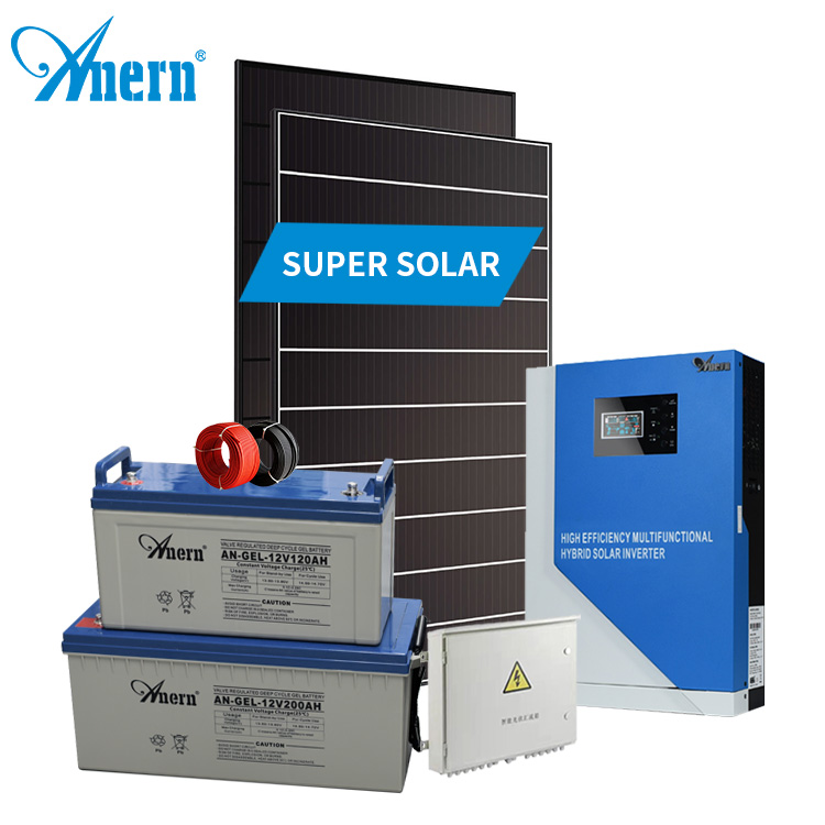 5 кВт интегрированная система солнечной энергии все в одном