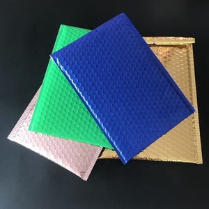 Phong Bì Bong Bóng Kim Loại Sáng Bóng Nhiều Màu/Túi Bong Bóng Nhôm/Bưu Phẩm Bong Bóng Kim Loại - Product Image 1