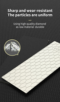 Affûteur de couteaux outil diamant portable électrode en carbure de poche diamant affûteur polyvalent