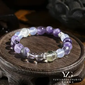 YXG High Quality Natural Gemstone Bracelet Hot Sale Round Fashion Healing Bracelet For Wedding Party Gift