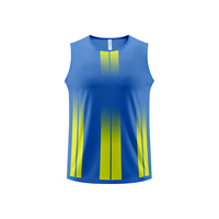 Maillot de Football Réversible en Tissu Respirant à Séchage Rapide, Tenue d'Équipe avec Impression de Numéros