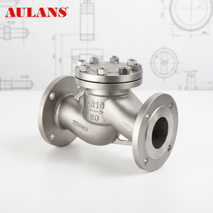 Vanne de retenue à <span class=keywords><strong>clapet</strong></span> AULANS H41W-16P en acier inoxydable 304, à brides DN40, avec joint PTFE, pour <span class=keywords><strong>compteur</strong></span> <span class=keywords><strong>d</strong></span>'<span class=keywords><strong>eau</strong></span>, température normale - Product Image 4