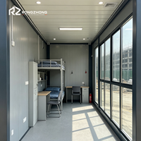 Maison conteneur à surface lisse et bien ventilée, haute transmission de lumière, pour appartement ou villa