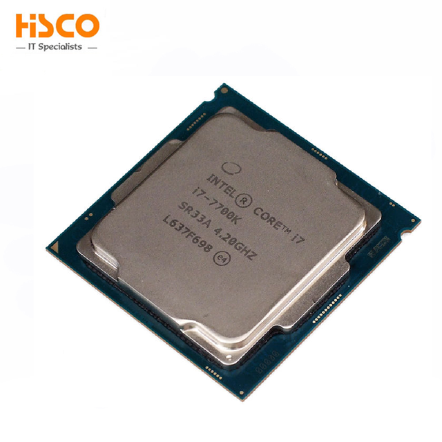 New Original I7-7700 I7-7700K I7-7700T I7-7700HQ for Intel Core Processor 4core 4.20GHz 8MB 14nm 91W FCLGA1151 Desktop CPU