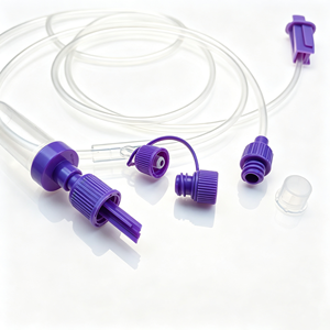 Kit de pointe de perfusion entérale jetable stérile compatible ENFit avec bouchon à vis, compatible entre marques, pour nutrition et perfusion, certifié CE - Product Image 4