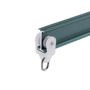 รางผ้าม่านแบบยืดหยุ่นรางจากโรงงานจีนแบบโค้งงอหรือแบบตรงสำหรับผ้าม่านในสำนักงานโรงแรม - Product Image 3