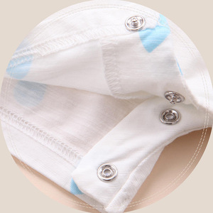 Custom Made New Born Baby Clothes Wholesale European Style Knit Infant Girl O-Neck Dot Rompers - Product Image 5