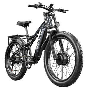 จักรยานไฟฟ้า GUNAI GN68 มอเตอร์ 2x1000W แบตเตอรี่ 48V 17.5Ah ยางขนาด 26 นิ้ว 3.0 นิ้ว ความเร็ว 50 กม./ชม. ระยะทาง 80 กม. ระบบเกียร์ธรรมดา Lb Elektrofahrrad GN68 GUNAI 48 V - Product Image 6