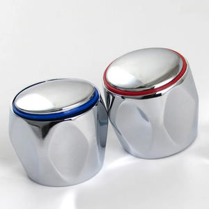 Poignée de robinet traditionnelle double bleue et rouge 8x24 mm pour pièces de distributeur d'eau - Product Image 2