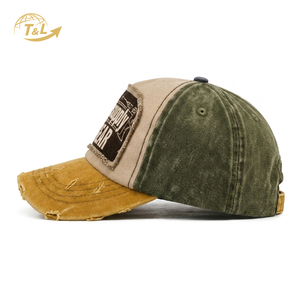 Gorra de Béisbol 4Ugear Vintage de Algodón Lavado con Logotipo Bordado, Unisex, Ajustable, de 5 Paneles, Deportiva, Casual, para Adultos, para las Cuatro Estaciones - Product Image 3