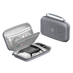 Estuche Rígido de Viaje USAMS <span class=keywords><strong>EVA</strong></span>, Bolsa Organizadora con Cierre para Masajeador Electrónico de Pulsos - Product Image 1