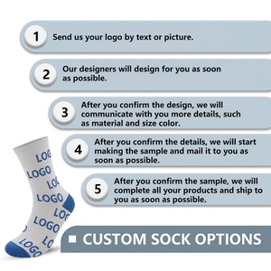 Chaussettes Personnalisées en Coton Ras Du Cou pour Hommes <span class=keywords><strong>avec</strong></span> Broderie, Créez Votre Propre <span class=keywords><strong>Motif</strong></span> et Logo - Product Image 6