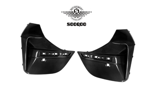 Évent <span class=keywords><strong>de</strong></span> garniture <span class=keywords><strong>de</strong></span> pare-chocs arrière en Fiber <span class=keywords><strong>de</strong></span> carbone sec <span class=keywords><strong>de</strong></span> Style SOOQOO pour <span class=keywords><strong>BMW</strong></span> série <span class=keywords><strong>4</strong></span> berline <span class=keywords><strong>4</strong></span> portes G26 2020 + - Product Image 4