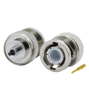 BNC-JB2同軸RG405 RFコネクタ半フレキシブルSFX/SFT-50-2オスココネクタ086半鋼線付き50オーム0-6G - Product Image 1