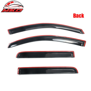 Convient pour Nissan Titan Crew Cab 04-15, visières de fenêtre en acrylique, lot de 4 pièces - Product Image 5