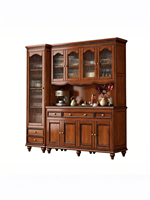 Table console en bois massif moderne, armoire de rangement pour la maison, salon, murale, durable, grande capacité, meubles de maison