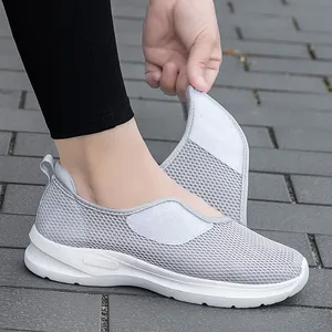 Calzado para Diabéticos, Ajustable, Suave y Cómodo, para Hombre, Holgado, Talla Grande, con Diseño Calado, para Personas Mayores - Product Image 4