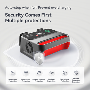 ポータブルパルス修復バッテリー充電器 12v24v Lifepo4 リチウムイオン鉛蓄電池充電器 30A 35A 40A 車、船舶、バイク用 - Product Image 5