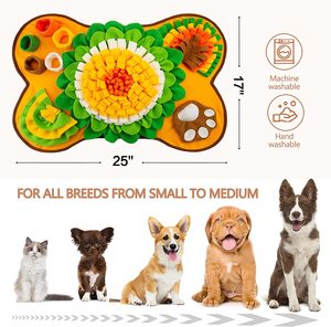 Tapis de Snuffle en Silicone interactif pour chiens antidérapant personnalisé <span class=keywords><strong>ou</strong></span> Standard bon prix <span class=keywords><strong>Lin</strong></span> Snuffe petit - Product Image 2