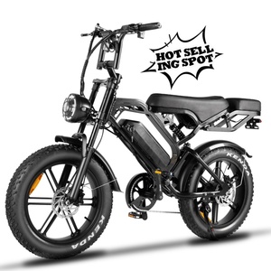 Vélos électriques pliants de ville de 26 pouces et 20 pouces, vélos électriques à pneus gras V20 Pro pour adultes, vélos électriques à pneus gras en stock dans l'entrepôt européen - Product Image 1