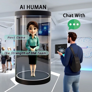 Hình đại diện ảo ba chiều thông minh nhân vật ai thiết bị hộp ba chiều 3D cá nhân thực sự kỹ thuật số ai tương tác con người - Product Image 2