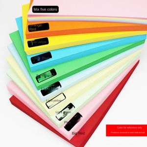 Giấy màu dày thủ công 230gsm khổ A4/A3, chất liệu giấy cứng phủ màu đen/trắng 4K8K, dùng làm quà tặng và sáng tạo cá nhân hóa - Product Image 3