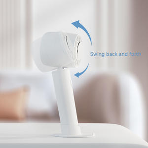 พัดลมทําความเย็นแบบเซมิคอนดักเตอร์ 100 ความเร็วลมน้ําแข็งระบายความร้อนแบบพกพามินิพัดลมตั้งโต๊ะพัดลมมือถือพร้อมที่วางโทรศัพท์มือถือ - Product Image 5