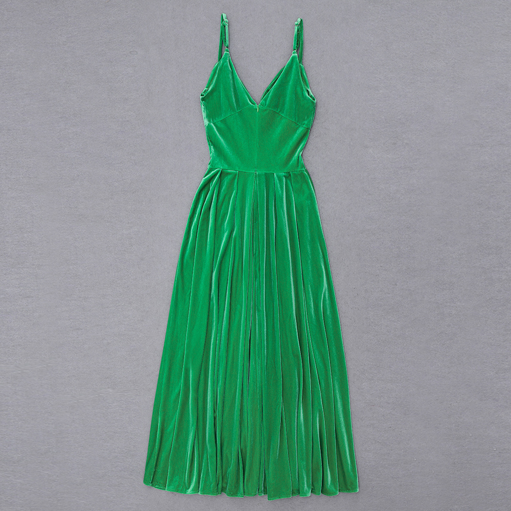 green emerald velvet dress Kids Harper Faux-Wrap Velvet Dress