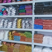 Vente en gros 46 couleurs poudre de mica 1kg poudre de mica scintillant naturel en vrac pour résine époxy